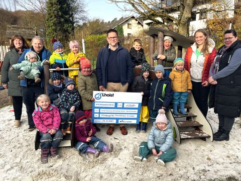 Unterst&uuml;tzung f&uuml;r den Kindergarten Sausebraus in Eisborn