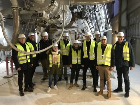 Wirtschaftsf&ouml;rderer aus ganz Deutschland zu Besuch im Werk H&ouml;nnetal
