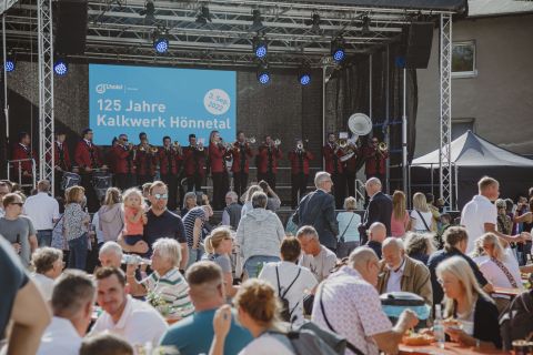 Kalkwerk H&ouml;nnetal feiert 125-j&auml;hriges Jubil&auml;um