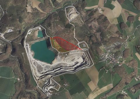 Steinbruch: Vorschlag f&uuml;r kleinere Erweiterungsvariante eingereicht 