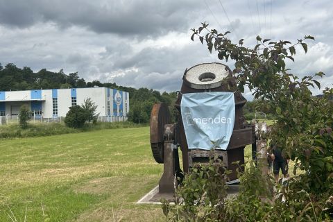 Bessemer Birne wieder zuhause