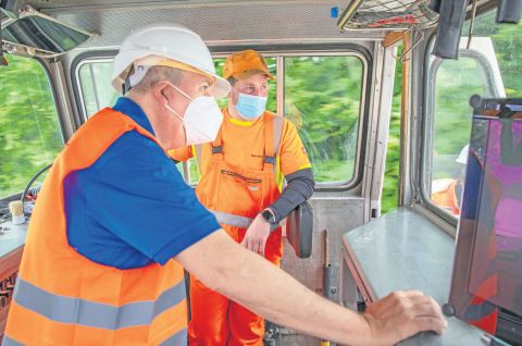 WP-Redakteur machte Praktikum im Lhoist-Werk H&ouml;nnetal
